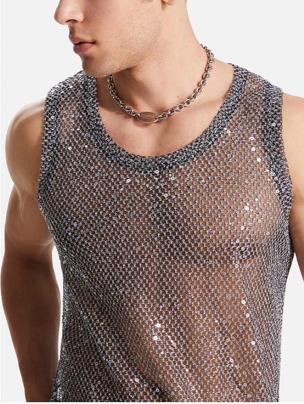 mesh sleeveless top-thumbmail-2