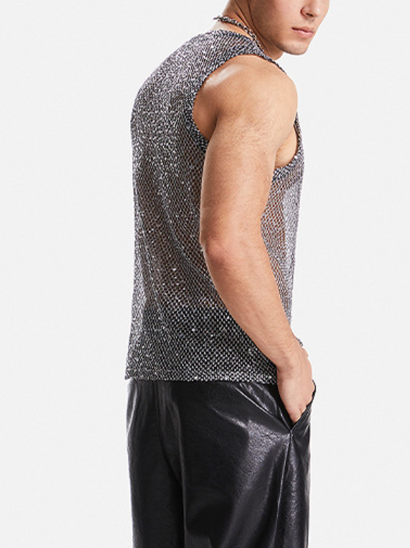 mesh sleeveless top-thumbmail-5