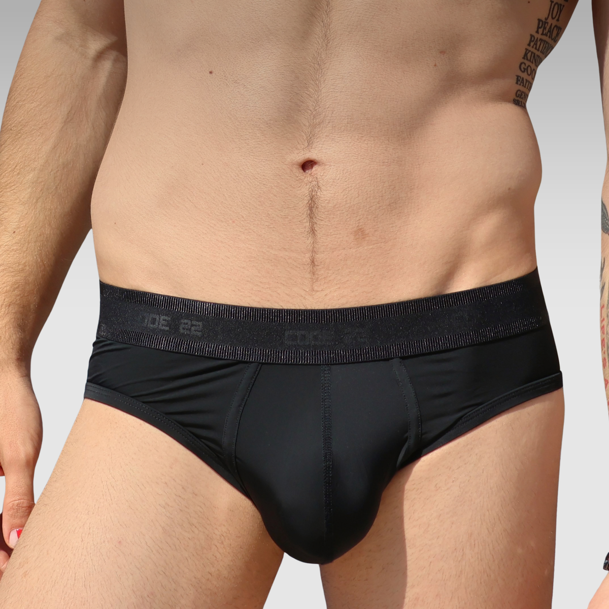 core microfibre brief black